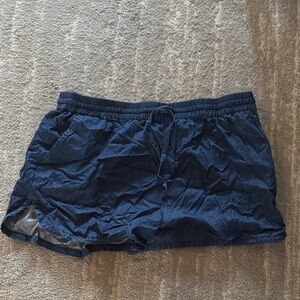 Forever 21 Dark Blue Jean Shorts